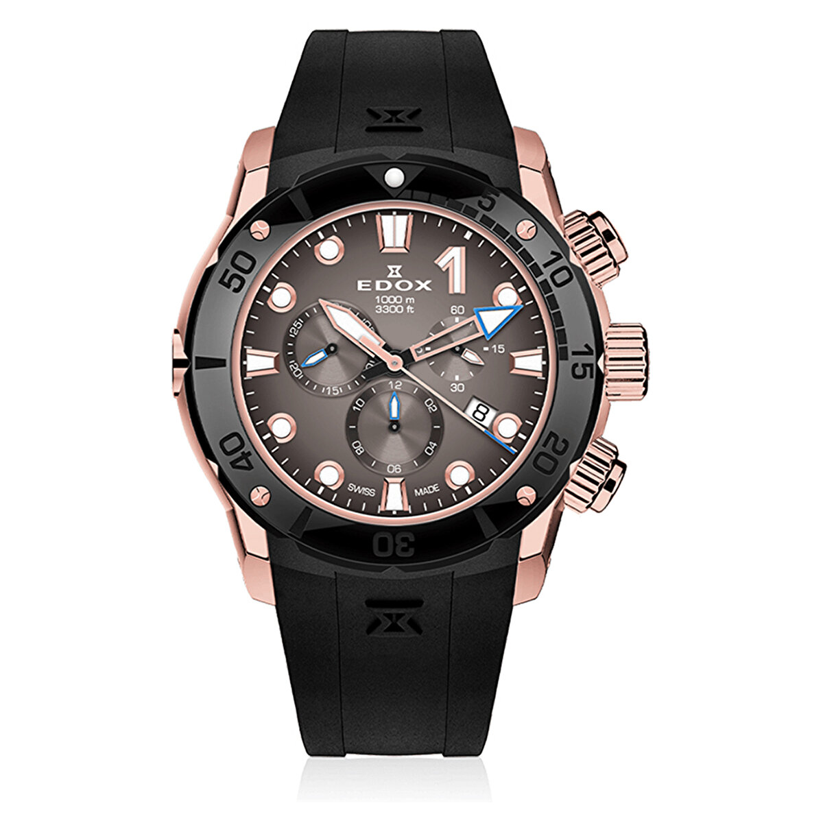 Edox CO-1 10242-TINRCA-BRDR Kol Saati | Konyalı Saat