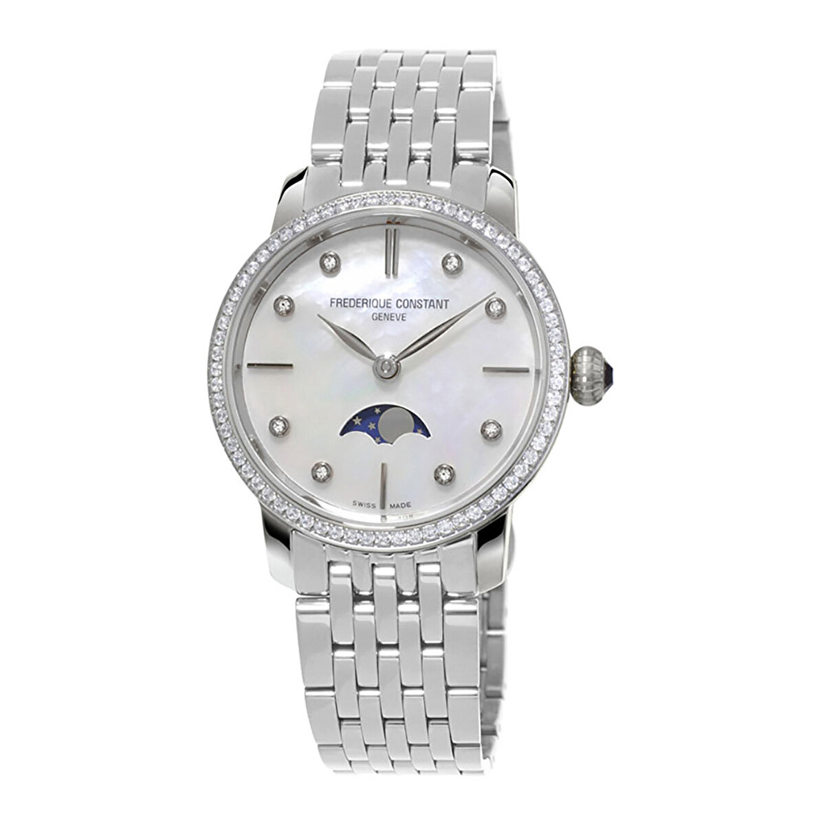 Slimline Ladies Moonphase FC-206MPWD1SD6B Kol Saati | Konyalı Saat