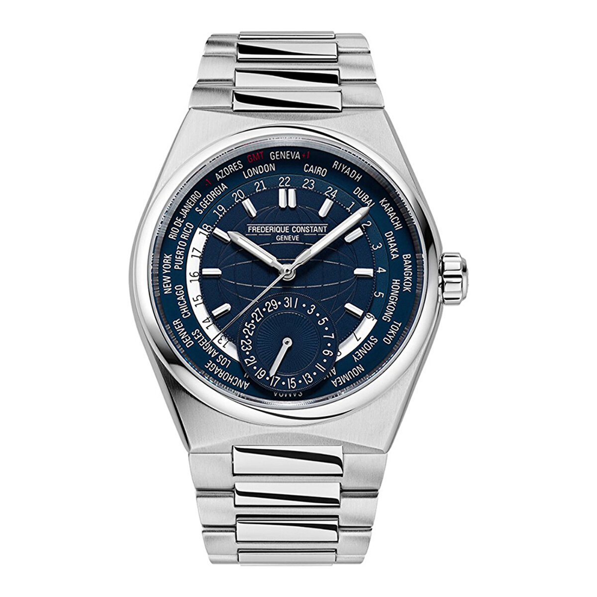 World Timer Manufacture FC-718N4NH6B Kol Saati | Konyalı Saat