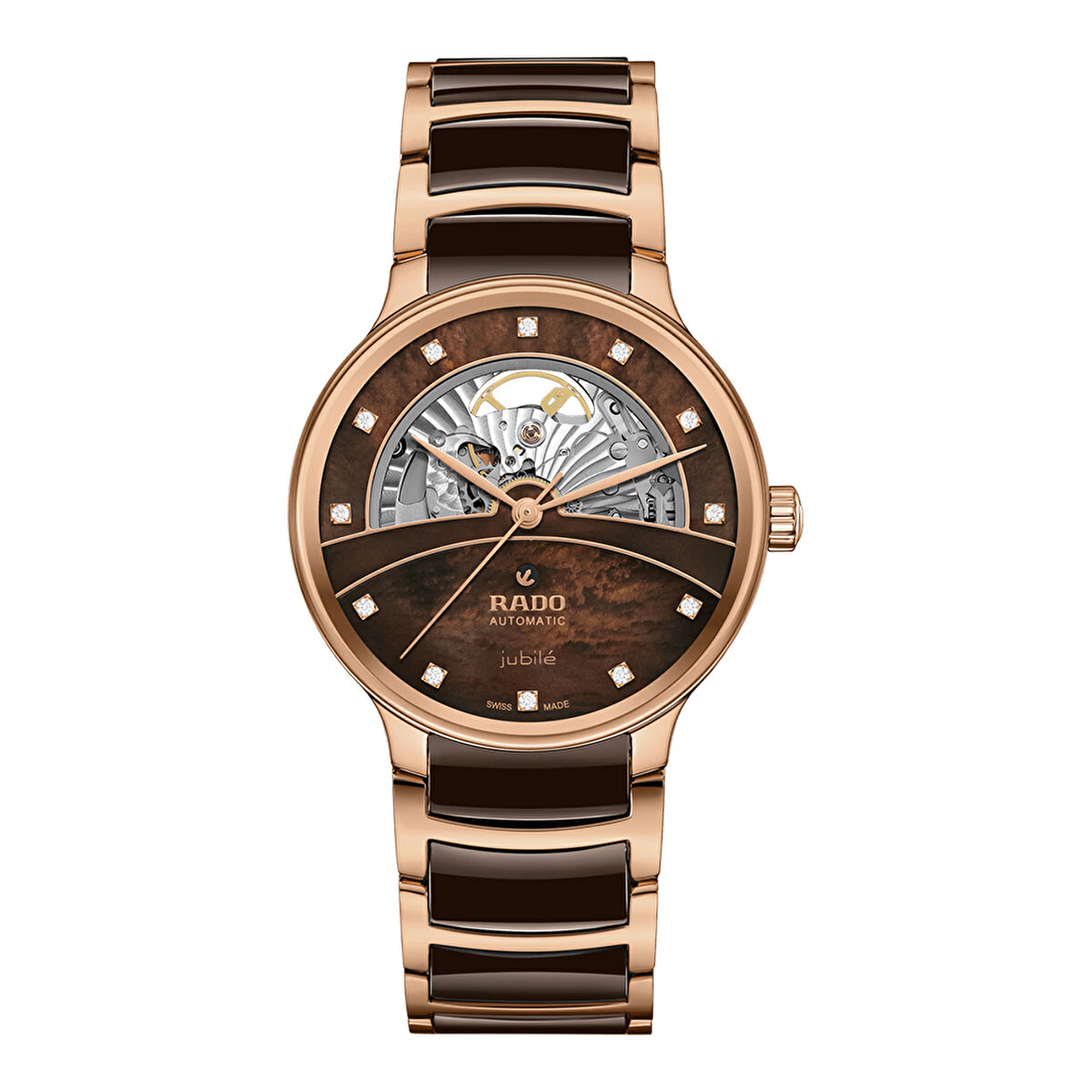 Rado Centrix Automatic Diamonds Open Heart R30028902 Kol Saati