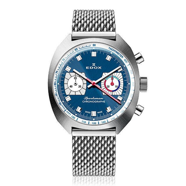 Edox Sportsman Chronographe Automatic 08202-3BU-BUIN Kol Saati