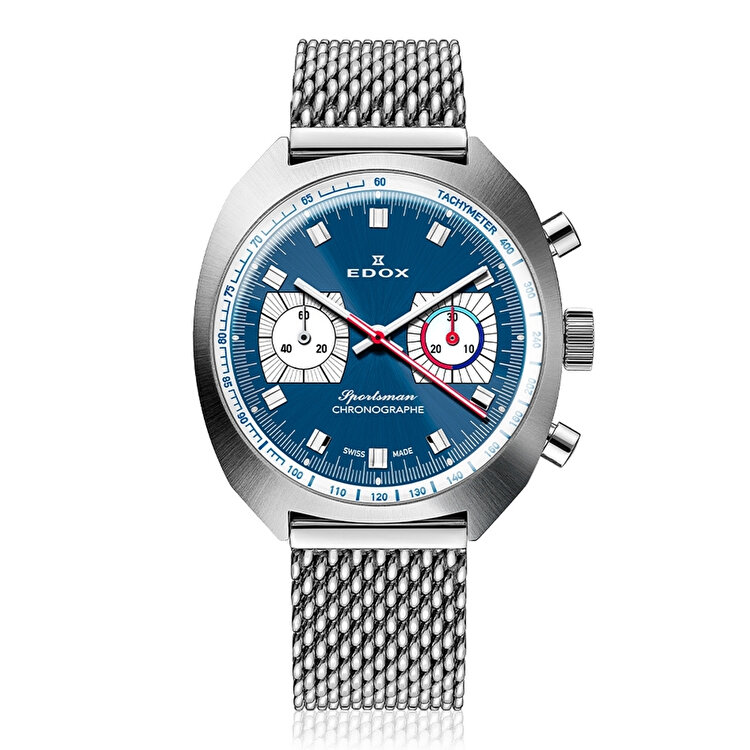 Edox Sportsman Chronographe Automatic 08202-3BU-BUIN Kol Saati