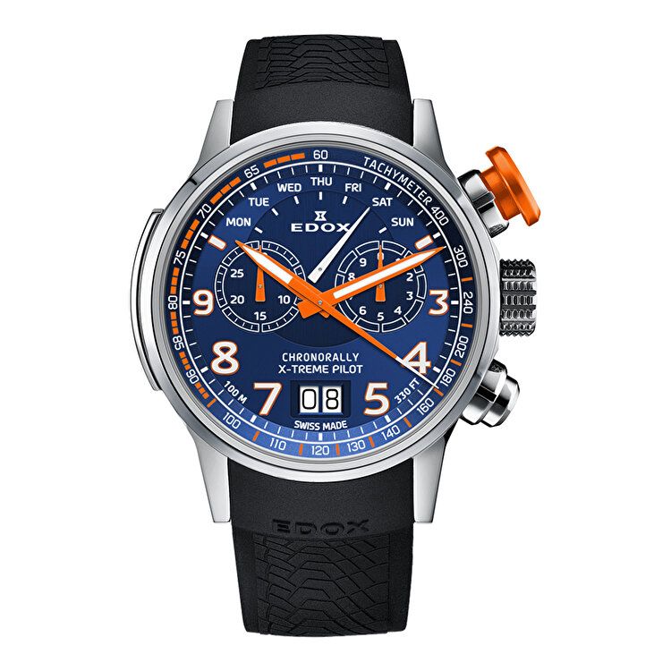 アストロリアリティー・ルナコイン Edox Chronorally 38001-TINOCA-BUO3 Kol Saati | Konyalı Saat