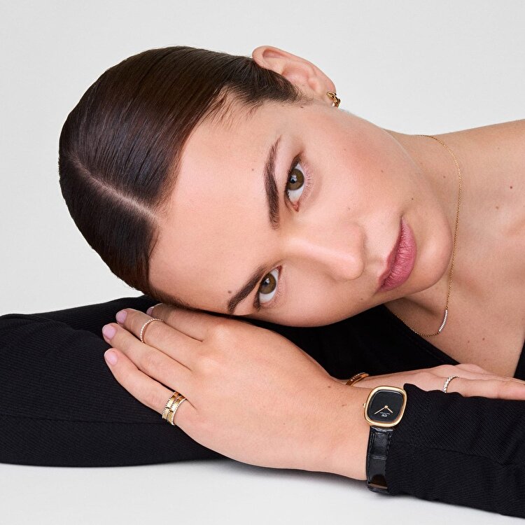 Margot Croc Onyx Ceramic G DW00600880 Kol Saati | Konyalı Saat