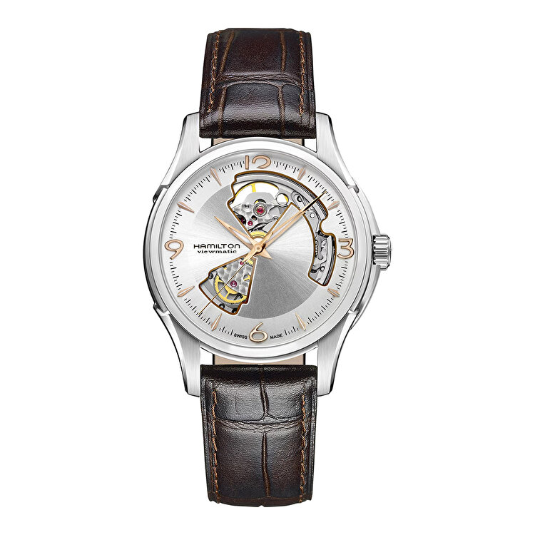 Hamilton Jazzmaster Open Heart H32565555 Kol Saati | Konyalı Saat