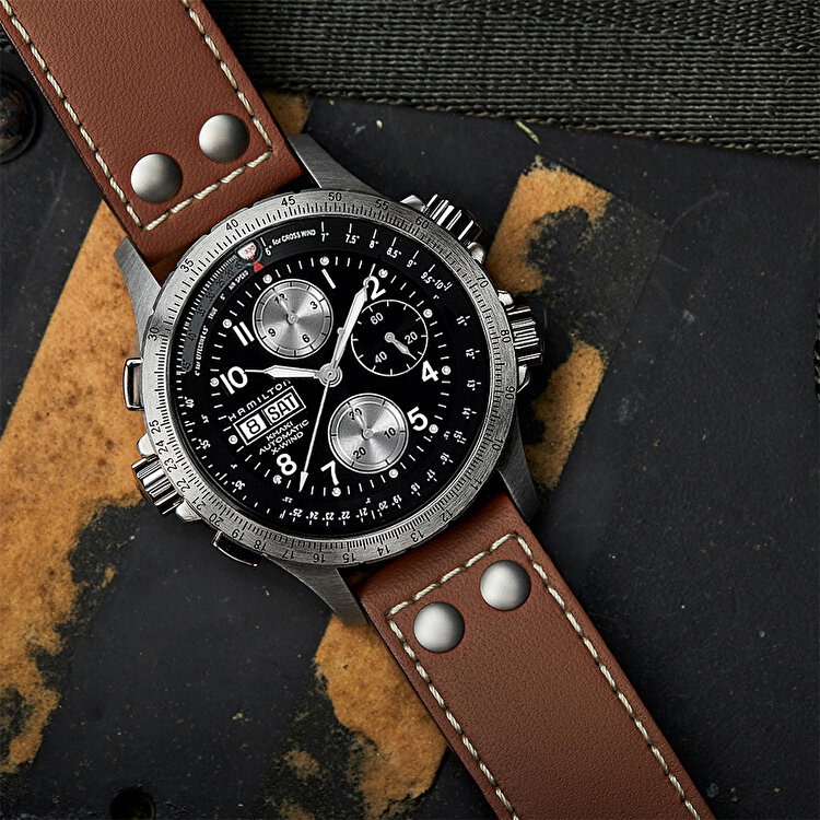 Hamilton Khaki X-Wind Auto Chrono H77616533 Kol Saati | Konyalı Saat
