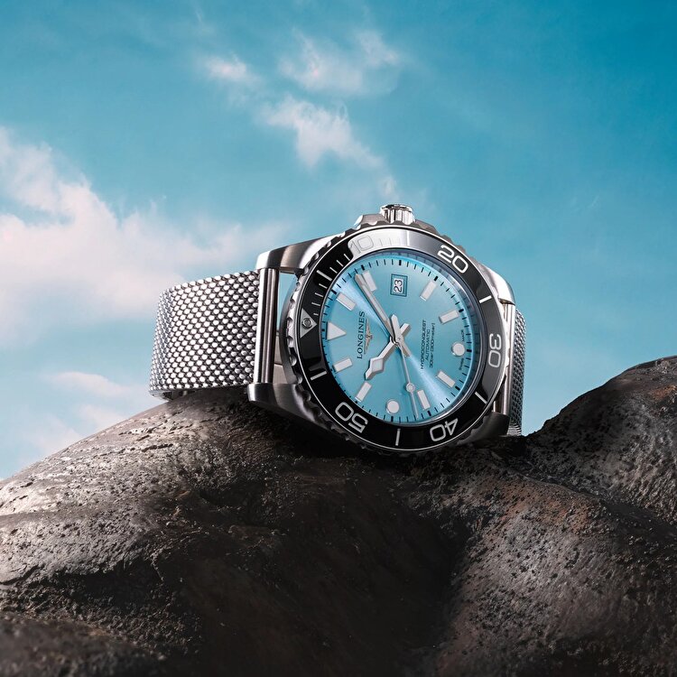 モンドクォーツ 2nd. ツイン 水入り Longines Hydroconquest 2026 L37884996 Kol Saati | Konyalı Saat
