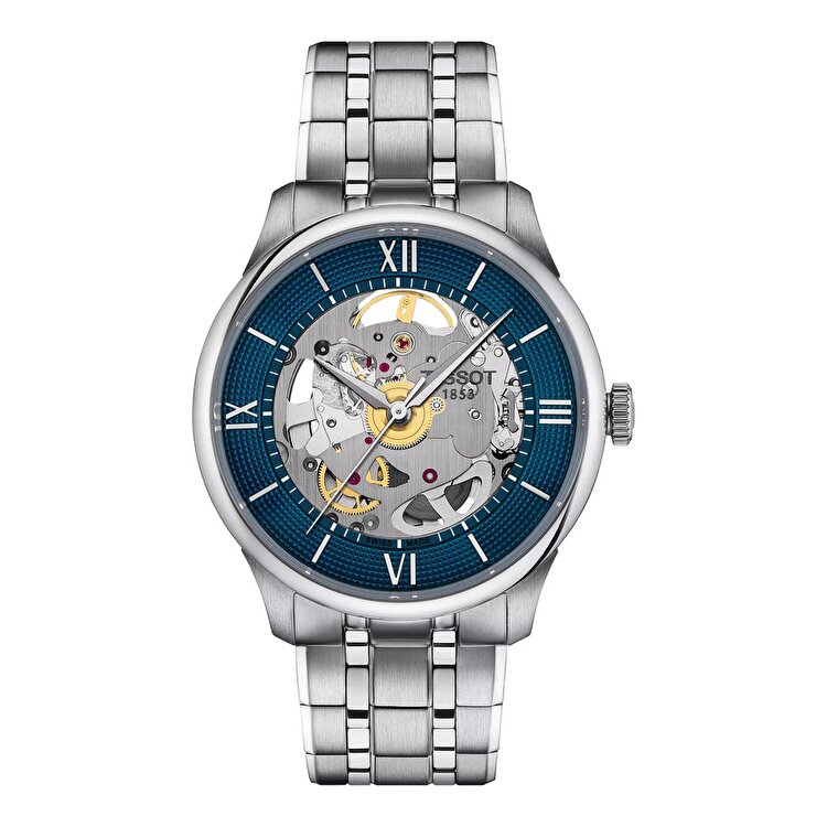 Tissot Chemin des Tourelles Skeleton 39mm T1398361104800 | Konyalı