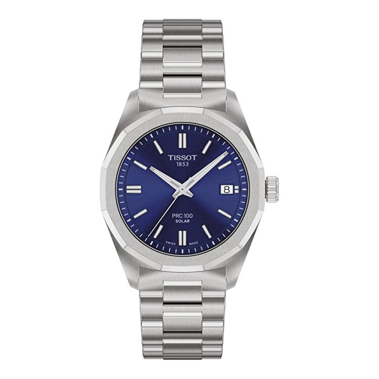 TISSOT PRC 100 Solar 34mm アイスブルー Tissot PRC 100 Solar 34mm T1518221104100 | Konyalı Saat