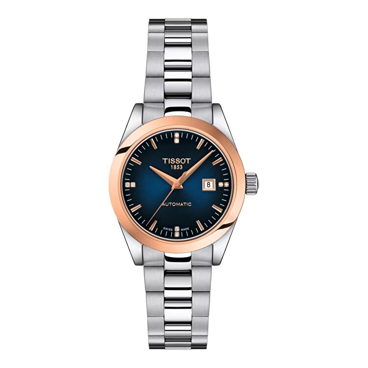 Tissot T-My Lady Automatic 18K Gold Bezel T9300074104600 | Konyalı